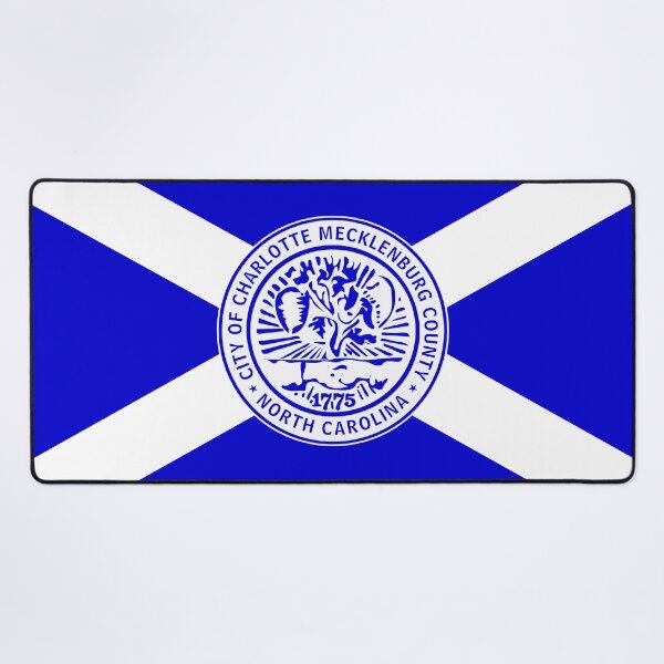 Item preview, Charlotte Flag - Queen City & North Carolina Pride designed and sold by NTGUILTY.