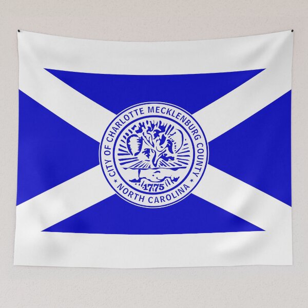 Item preview, Charlotte Flag - Queen City & North Carolina Pride designed and sold by NTGUILTY.