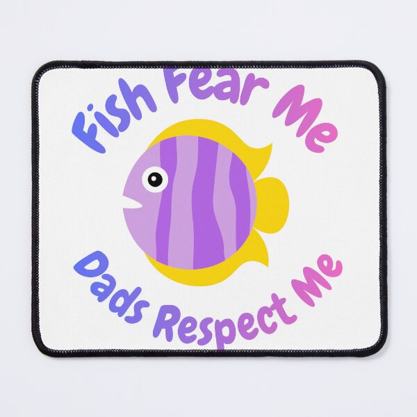 Item preview, Fish Fear Me Dads Respect Me Funny Fishing Meme | Fisherman Humor Gift for Dad Anglers designed and sold by Anasalseady.