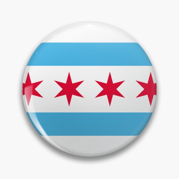 Item preview, Chicago Flag - Windy City Pride & Illinois Urban Heritage designed and sold by NTGUILTY.