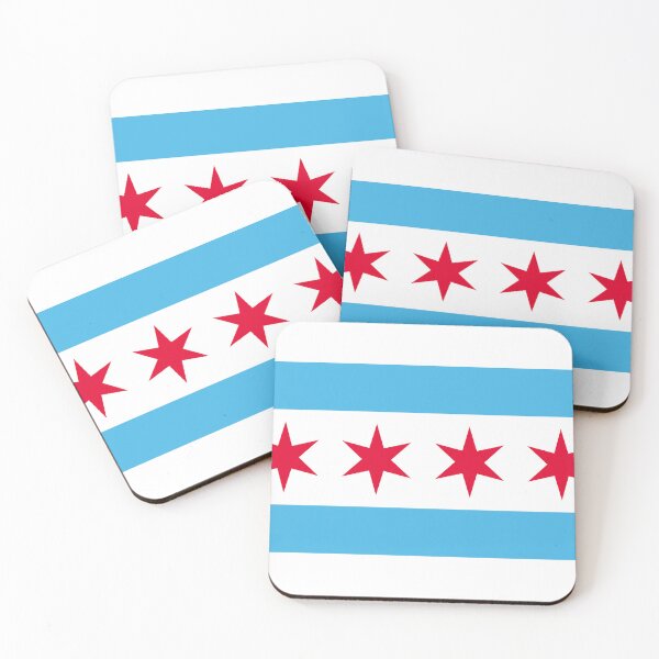 Item preview, Chicago Flag - Windy City Pride & Illinois Urban Heritage designed and sold by NTGUILTY.