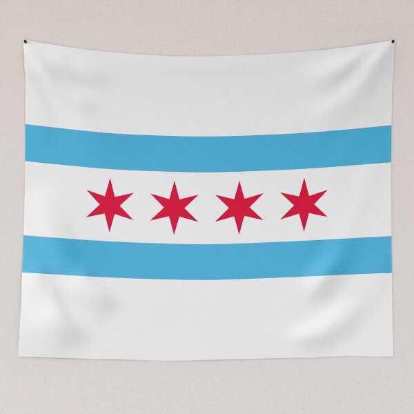 Item preview, Chicago Flag - Windy City Pride & Illinois Urban Heritage designed and sold by NTGUILTY.