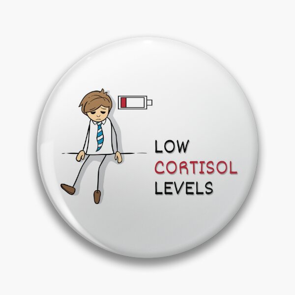 Item preview, High Cortisol Levels Funny Stress Humor – Burnout Office Worker Design designed and sold by ArcticFoxStudio.