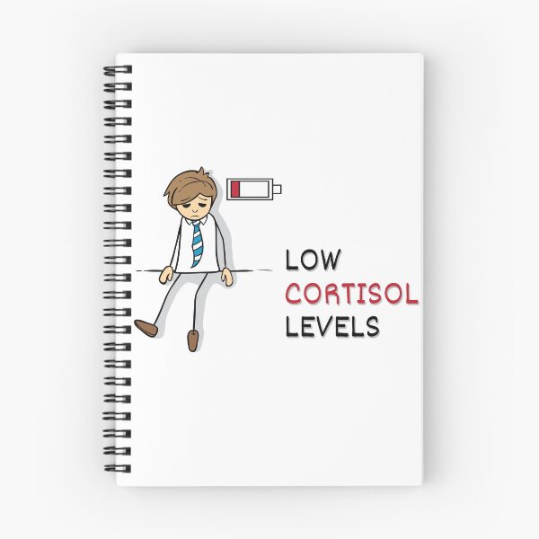 Item preview, High Cortisol Levels Funny Stress Humor – Burnout Office Worker Design designed and sold by ArcticFoxStudio.