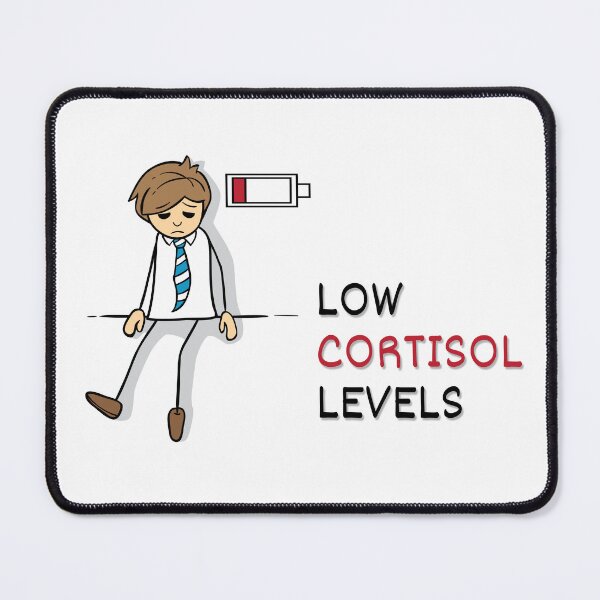 Item preview, High Cortisol Levels Funny Stress Humor – Burnout Office Worker Design designed and sold by ArcticFoxStudio.