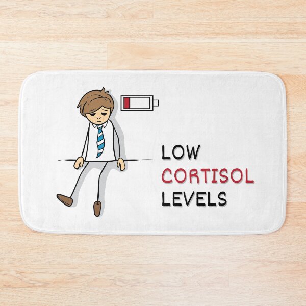 Item preview, High Cortisol Levels Funny Stress Humor – Burnout Office Worker Design designed and sold by ArcticFoxStudio.