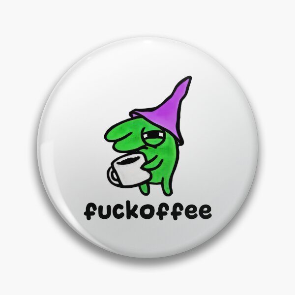 Item preview, Fuckoffe - Funny Smiling Friends Glep Coffee Humor Meme designed and sold by Mado Shop.