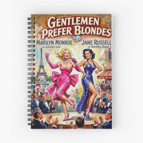 Item preview, Vintage Cinema Art: Gentlemen Prefer Blondes (1953) designed and sold by Art's Diner.