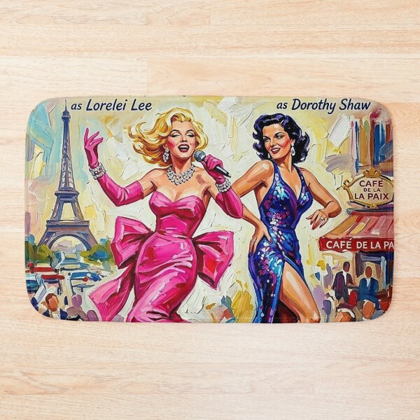 Item preview, Vintage Cinema Art: Gentlemen Prefer Blondes (1953) designed and sold by Art's Diner.