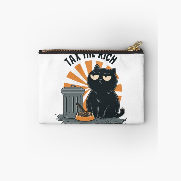 Item preview, Tax The Rich Dumpster Cat Funny Anti Capitalism Black Cat Design designed and sold by Region.