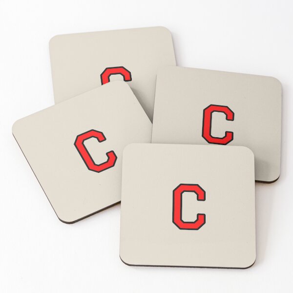 Item preview, Red Letter “C” Monogram | Minimal Initial Gift Design designed and sold by Long Family Gifts.