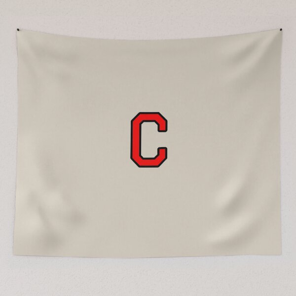 Item preview, Red Letter “C” Monogram | Minimal Initial Gift Design designed and sold by Long Family Gifts.