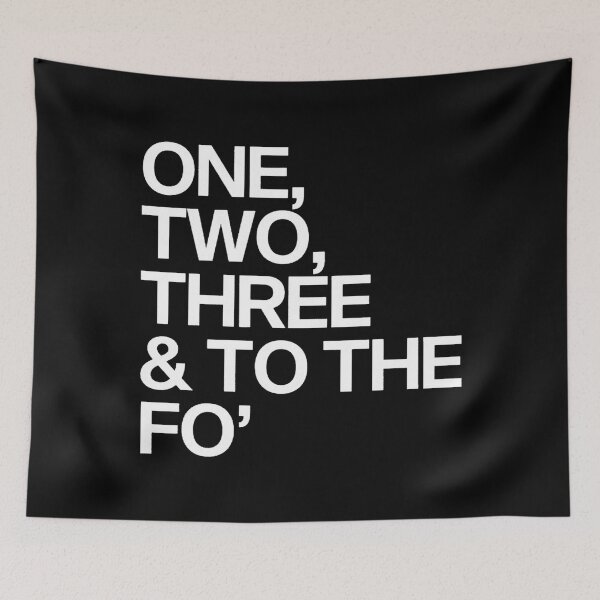 Item preview, One, Two, Three &amp_ To The Fo_ T designed and sold by TaTrechas.