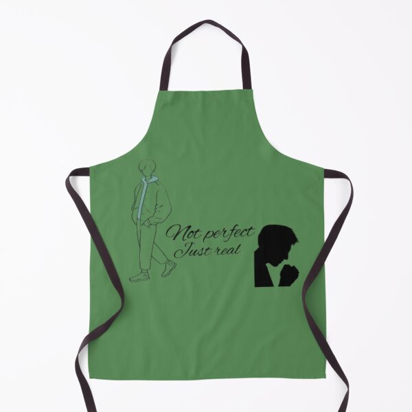 Item preview, Not Perfect Just Real - Minimalist Character Line Art Graphic designed and sold by Miheerala.