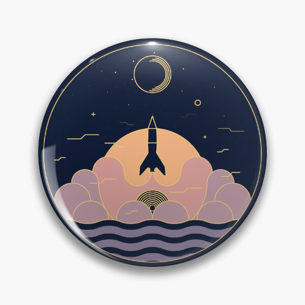Item preview, Exploring Space - Shuttle Nasa Rocket Launch Geometric designed and sold by therocketman.