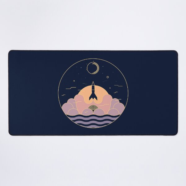 Item preview, Exploring Space - Shuttle Nasa Rocket Launch Geometric designed and sold by therocketman.