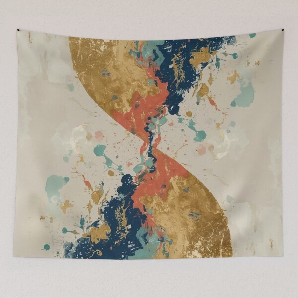 Item preview, Where Gold Meets the Storm designed and sold by AbstractAnom.