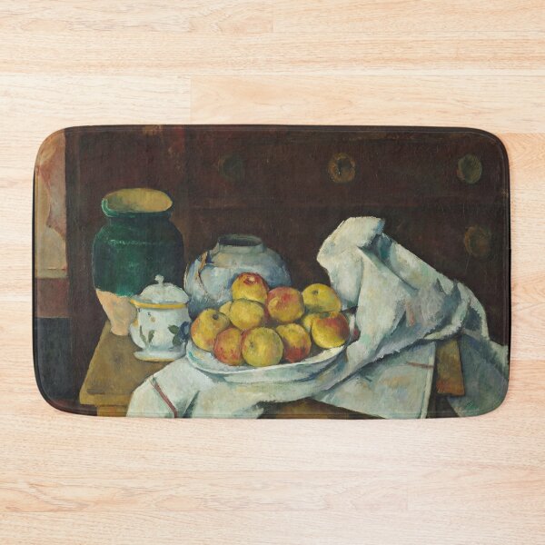 Item preview, Still Life With Commode by Paul Cézanne: Post Impressionist Fine Art Print designed and sold by artofuniverse.