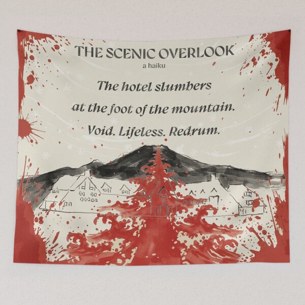 Item preview, The Scenic Overlook - A Haiku (WITH TITLE) designed and sold by Talking Threads.