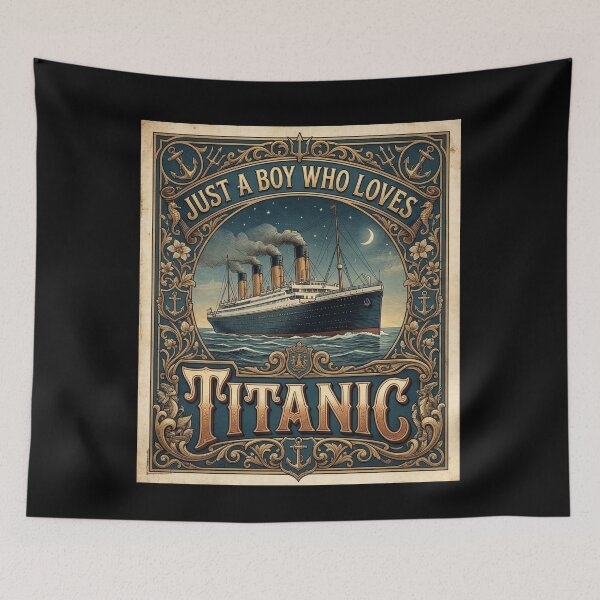Item preview, Titanic Boy Fan Lover Enthusiast  designed and sold by NewRedLady.