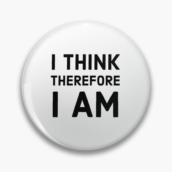 Item preview, I think therefore I am designed and sold by Inspirationmotivation.