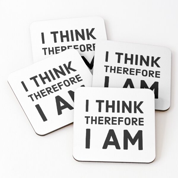 Item preview, I think therefore I am designed and sold by Inspirationmotivation.
