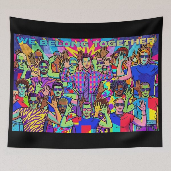 Item preview, WE BELONG TOGETHER ~ Harry Styles POP-ART designed and sold by TheLastGarden.
