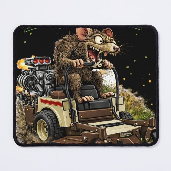 Item preview, Mow Money – Lawn Care Hustle Rat designed and sold by CrazyGirlllc.