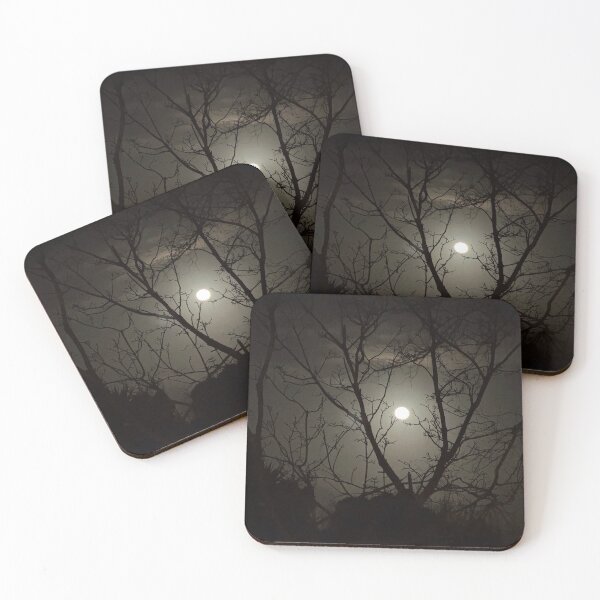 Item preview, Full Moon Behind Silhouetted Trees designed and sold by Jasbindar Singh.