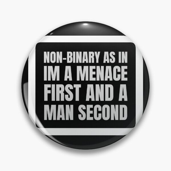 Item preview, Menace first, man second designed and sold by oops-ink.