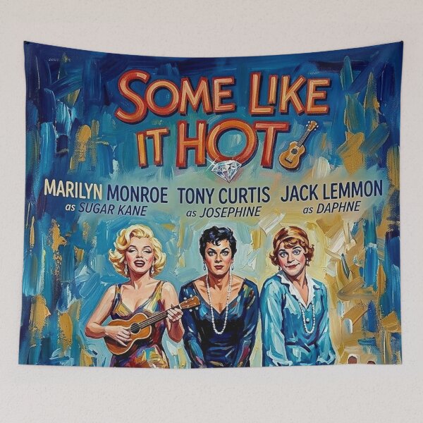 Item preview, Vintage Cinema Art: Some Like It Hot (1959) designed and sold by Art's Diner.