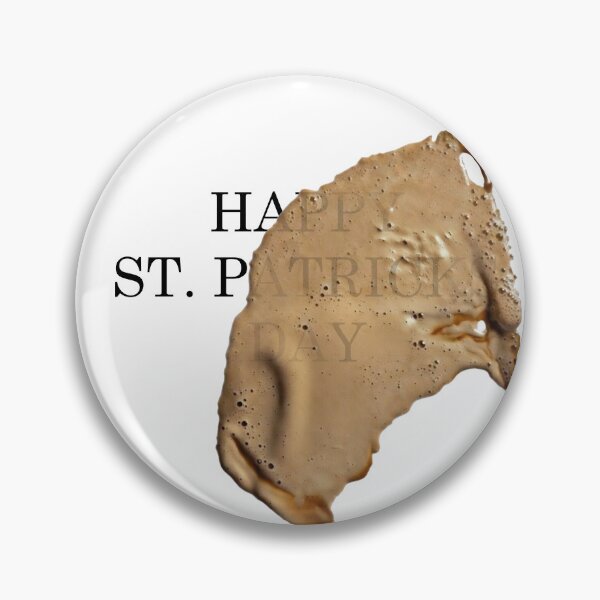 Item preview, Happy St Patrick's Day Stout Spill Stain designed and sold by REAL IRISH GIFTS.