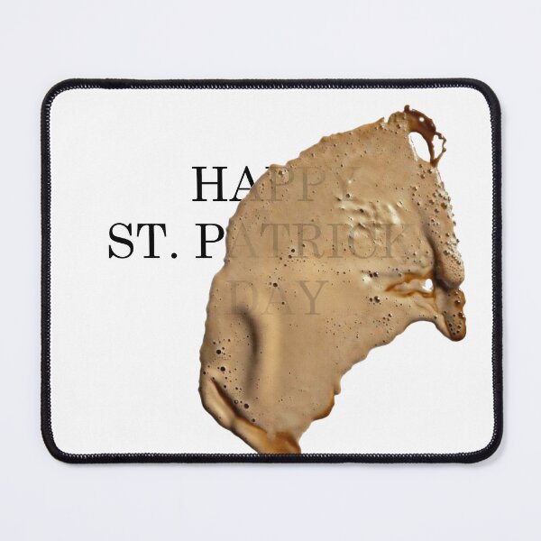 Item preview, Happy St Patrick's Day Stout Spill Stain designed and sold by REAL IRISH GIFTS.