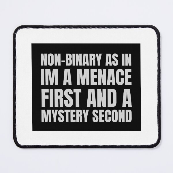 Item preview, Menace first, mystery second designed and sold by oops-ink.