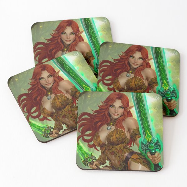 Item preview, Kess of the Amazonian Elves designed and sold by PivotPressPub.