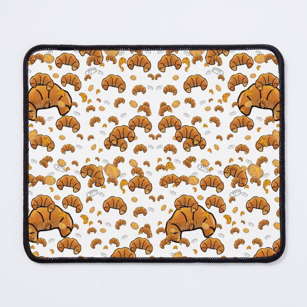 Item preview, Croissant Pattern – Cute French Bakery Pastry Aesthetic Design designed and sold by ForcePrint.