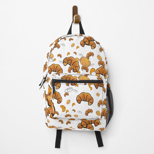 Item preview, Croissant Pattern – Cute French Bakery Pastry Aesthetic Design designed and sold by ForcePrint.