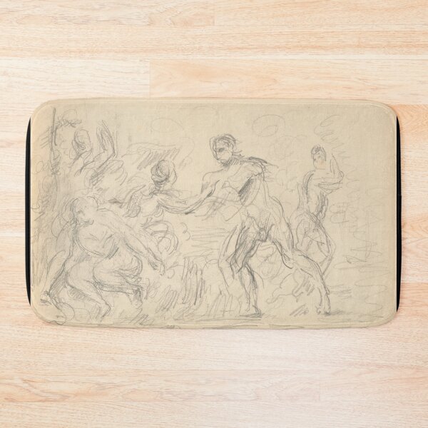 Item preview, Study for the Judgement of Paris by Paul Cézanne: Figurative Sketch Poster designed and sold by artofuniverse.