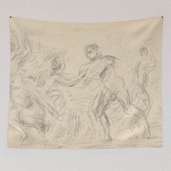Item preview, Study for the Judgement of Paris by Paul Cézanne: Figurative Sketch Poster designed and sold by artofuniverse.