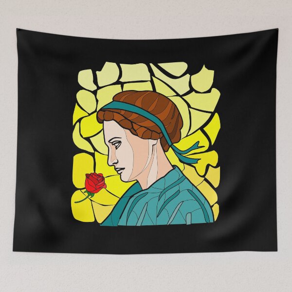 Item preview, Eternal Bloom: Art Nouveau Woman with Rose designed and sold by Laanas55.