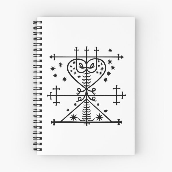 Item preview, Maman Brigitte Veve · Haitian Vodou Sacred Symbol designed and sold by Atropa Parcae.