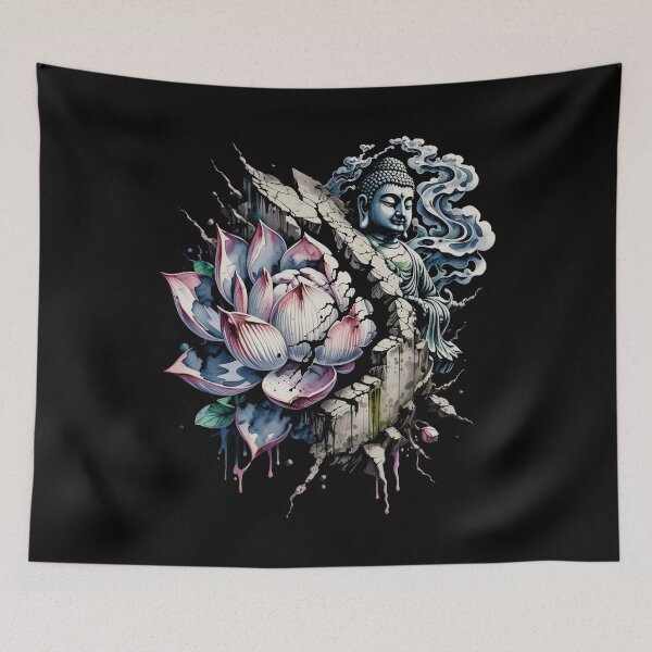 Item preview, Buddha - The Seismic Bloom designed and sold by SignumShop.