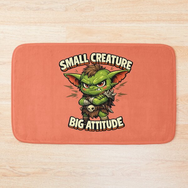 Item preview, Small Creature, Big Attitude – Cute Watercolor Goblin Minimalist Cartoon designed and sold by StickyDelights.