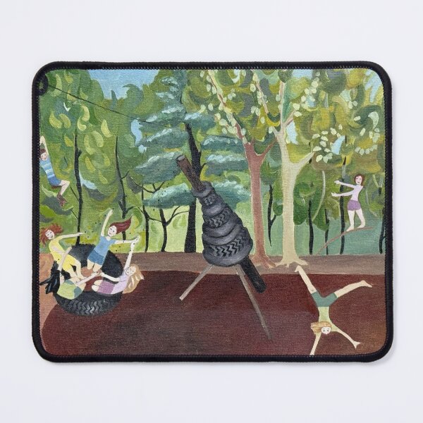 Item preview, Highgate Wood Adventure Playground from an original painting designed and sold by Aylmer Art, Aylmer Parade, N2 0PE.