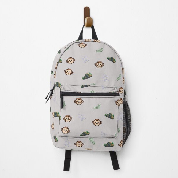 Item preview, Baby Monkey Rocks Flowers Plants Animal Stickers Prints Posters Wall Art Magnet Home Coffee Cup Decoration TShirt Stationary Notebook Magnet Hat Kitchen Work School Office Redbubble Shop designed and sold by Saritas Boutique Shop.