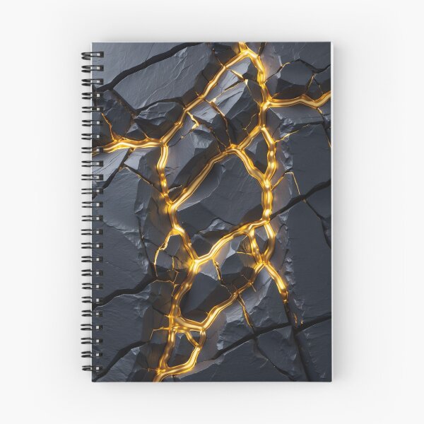 Item preview, 3D Depth Illusion – Fiery Amber Gold – 8K Exclusive Edition designed and sold by NK-Studios .