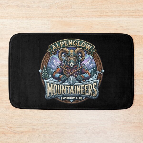 Item preview, Alpenglow Mountaineers – Expedition Club Emblem designed and sold by Dogandesighn.