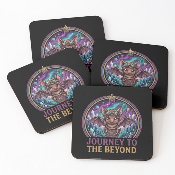 Item preview, Journey to the Beyond – Cosmic Bat Emblem designed and sold by Dogandesighn.