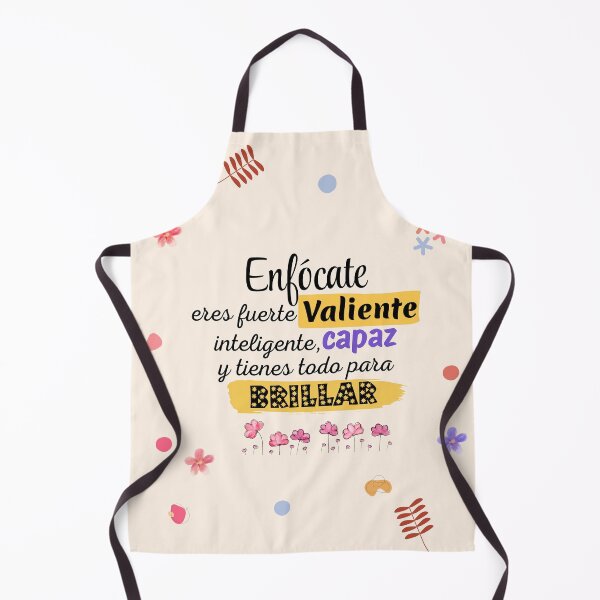 Item preview, Inspirational Spanish Quote: Strong, Brave, and Bright designed and sold by Nubesss.