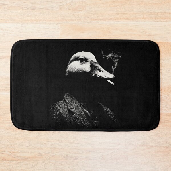 Item preview, Low Key Goose Smoking Cigarette Black White designed and sold by k3rstman1.